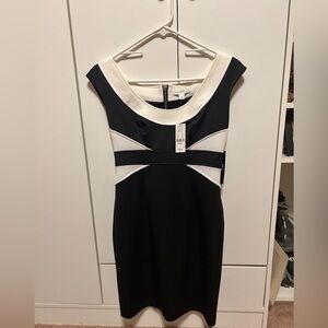 Black and White Dress